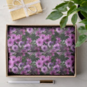 Natuur Paars-Afrikaanse Daisy Flowers Tissuepapier (Geschenk)