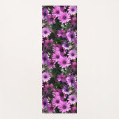 Natuur Paars-Afrikaanse Daisy Flowers Yogamat (Voorkant)