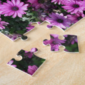Natuur Paarse Afrikaanse Daisy Flowers Legpuzzel (Zijkant)