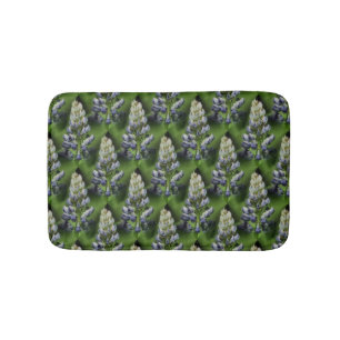 Natuur Paarse Lupine Flowers Badmat