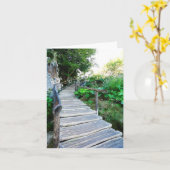 natuur pad kaart (Gele Bloem)