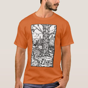 Natuur pad t-shirt