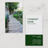 natuur pad visitekaartje (Voorkant / Achterkant)