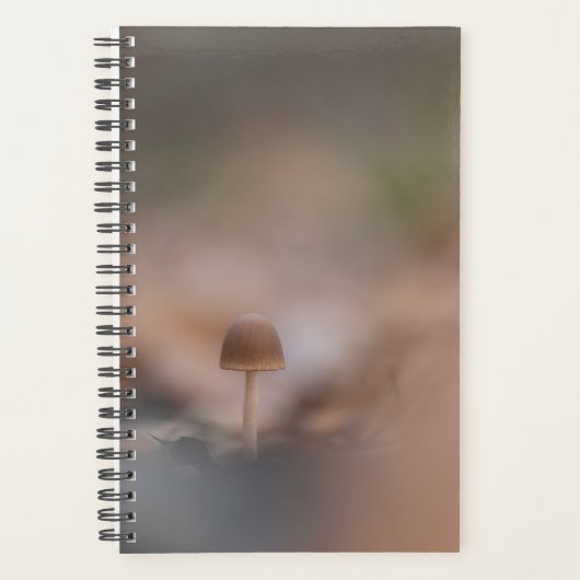 Natuur paddenstoel Fotokaart Planner (Voorkant)
