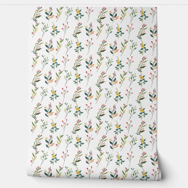 Natuur palet behang (Afrollen)