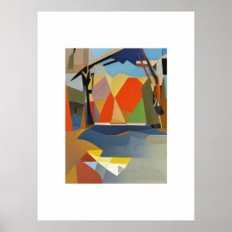 Natuur palet, nr.001 poster