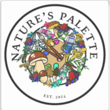 Natuur Palette Vinyl Sticker