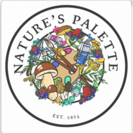Natuur Palette Vinyl Sticker