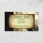 natuur Palmblad Custom visitekaartje Dubbelzijdig (Achterkant)