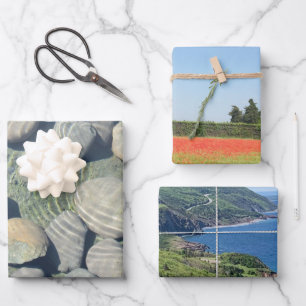 Natuur Papieren papierbladen natuurlijk ompakken Inpakpapier Vel