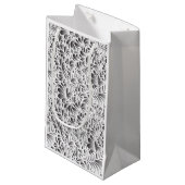 Natuur Patroon Achtergrond Gift Bag Klein Cadeauzakje (Voorkant Gekanteld)
