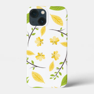 Natuur Patroon Bladeren Tekening Schets Bloemen Case-Mate iPhone Case
