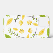 Natuur Patroon Bladeren Tekening Schets Bloemen Case-Mate iPhone Case (Achterkant (horizontaal))