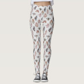 Natuur Patroon Leggings (Voorkant)