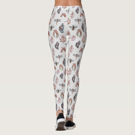 Natuur Patroon Leggings (Achterkant)