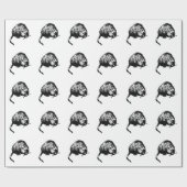 Natuur Patroon - Muskrats Cadeaupapier (Vlak)