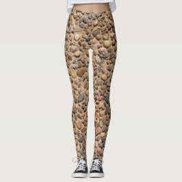 Natuur Pebble Stones Foto Leggings