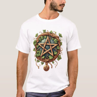 Natuur Pentagram T-shirt