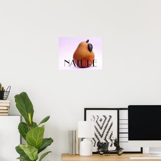 NATUUR peren Poster (Thuiskantoor)