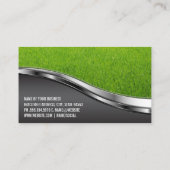 Natuur Persoon Tuinieren Logo Visitekaartje (Achterkant)