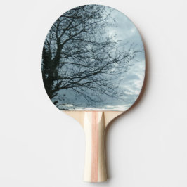 Natuur Ping Pong Paddle, Red Rubber Back Tafeltennisbatje