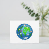 Natuur Planet Briefkaart (Staand voorkant)