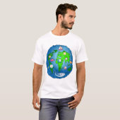 Natuur Planet T-shirt (Voorkant volledig)