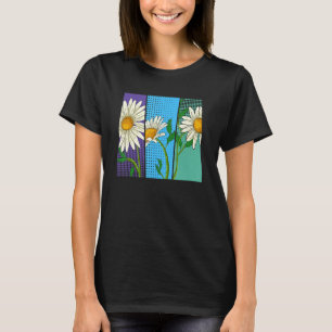 Natuur Plant Botanische tuinbloem Pop Daisy Flo T-shirt