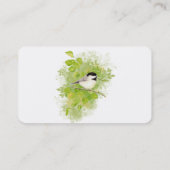 Natuur Plant Garden Bird Flower Visitekaartje (Achterkant)