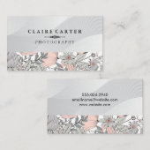 Natuur | Planten | Bloemmotief Visitekaartje (Voorkant / Achterkant)