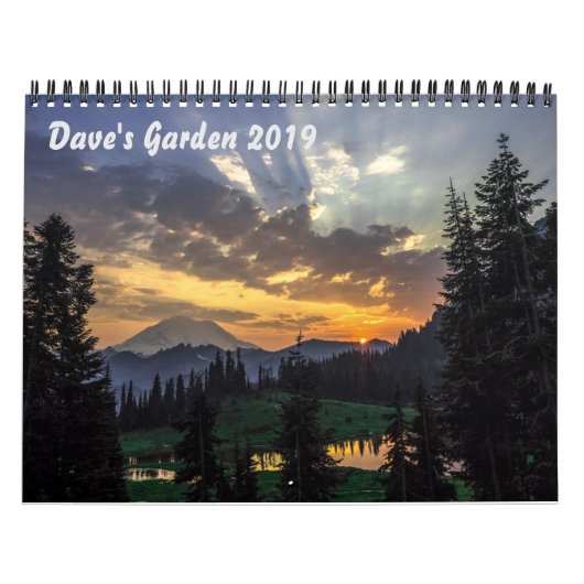 Natuur. Planten en landschap van Dave's Garden Kalender (Hoes)