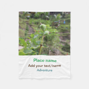 Natuur planten Fotografie Strand Water Reisnaam Fleece Deken