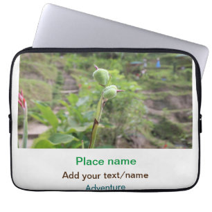 Natuur planten Fotografie Strand Water Reisnaam Laptop Sleeve