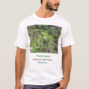 Natuur planten Fotografie Strand Water Reisnaam T-shirt