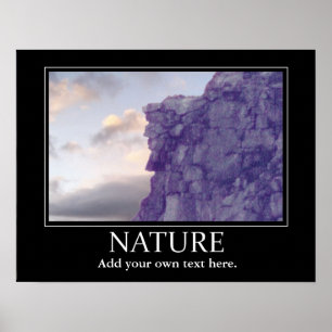 Natuur poster inspiratie / motivatie