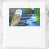 natuur poster rechthoekige sticker (Tas)