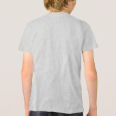 Natuur postzegelcollage Tri-Blend shirt (Achterkant)