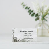 Natuur Professional Guide Visitekaartje (Staand voorkant)