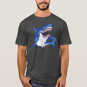 Natuur Protection Predatory Fish Bit Shark T-shirt
