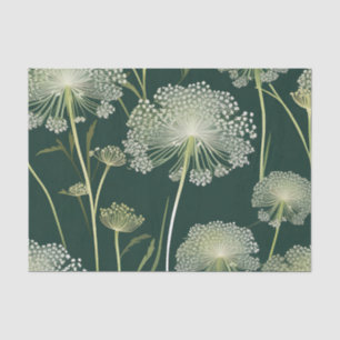 Natuur Queen Anne's Lace Pattern Tissuepapier