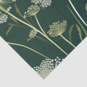 Natuur Queen Anne's Lace Pattern Tissuepapier (Detail)