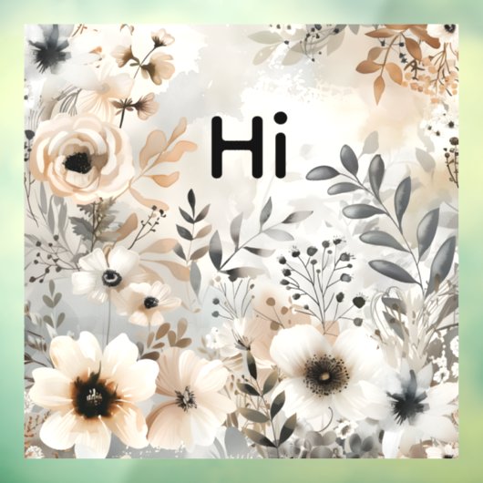 Natuur  raamsticker (Vel 3)