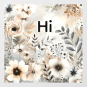 Natuur  raamsticker (Vel)