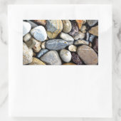 Natuur Rechthoekige Sticker (Tas)