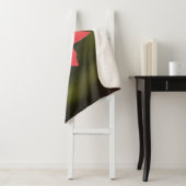 Natuur Red Maple Leaf Foto Sherpa Deken (In situ)