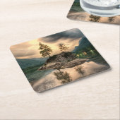Natuur reizen - Landschap in het gebergte Kartonnen Onderzetters (Schuin)