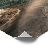 Natuur reizen - Landschap in het gebergte Poster (Hoek)