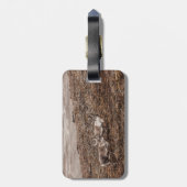 Natuur rendierfoto bagagelabel (Achterkant verticaal)