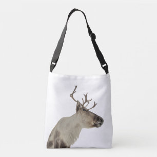 Natuur rendierfoto crossbody tas