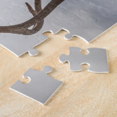 Natuur rendierfoto legpuzzel (Zijkant)
